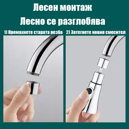 Инсталация без усилие