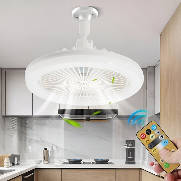 2в1 Вентилатор За Таван с LED Осветление - FANGLO®, 2v1 ventilator za tavan s led osvetlenie fanglo