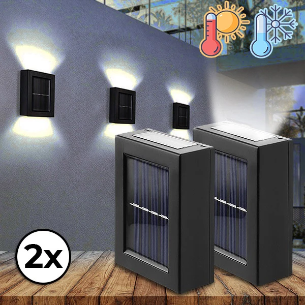 Комплект 2бр. Соларни Лампи - DUOLUMO®, komplekt 2br solarni lampi duolumo