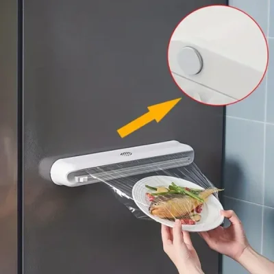 Магнитен диспенсър за фолио с резачка Packmag®