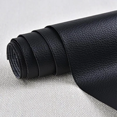 Самозалепваща еко кожа за поправка на кожени изделия LeatherPatch® Черен