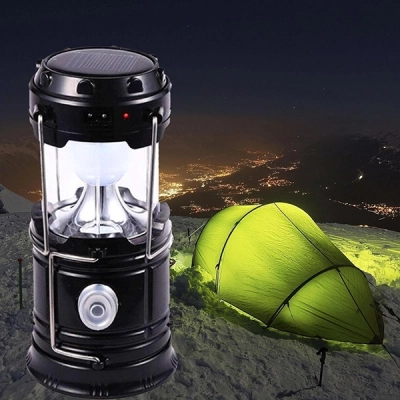 2 в 1 Соларна Лампа - Фенер За Къмпинг CAMPGLO®