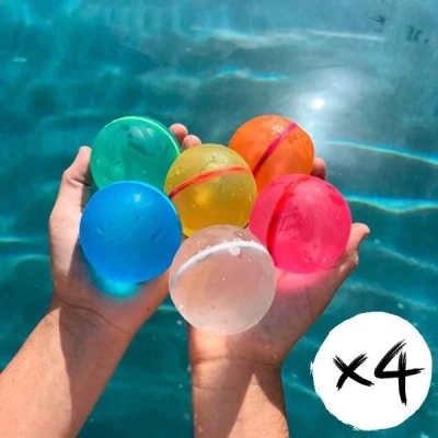Комплект 4бр Водни Балони За Многократна Употреба SPLASHERS®