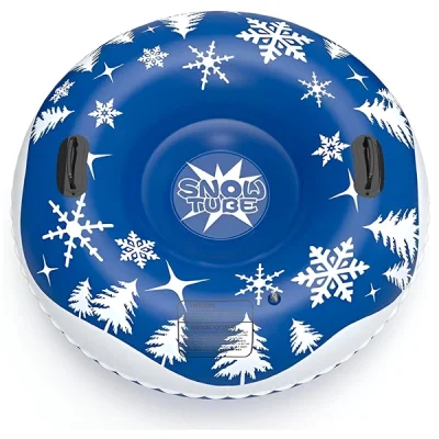 Надуваема Шейна За Сняг с Дръжки SNOWRIDER® Син