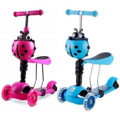 Детска Тротинетка със Седалка - SCOOTIBUG®