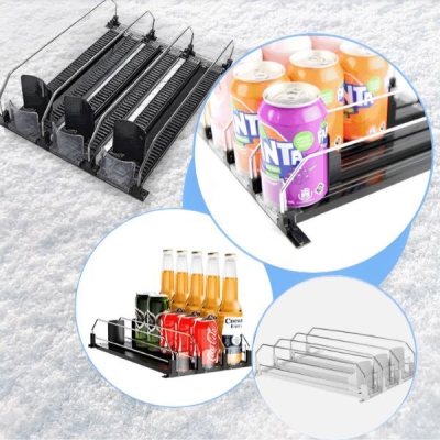 Органайзер За Хладилник с Автоматично Плъзгане - DRINZER®