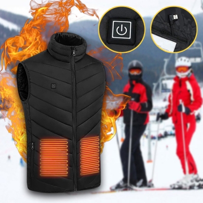 Водоустойчива Загряваща Жилетка Без Ръкави - FLAMEVEST®
