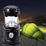 2 в 1 Соларна Лампа - Фенер За Къмпинг CAMPGLO®, 2 v 1 solarna lampa fener za kamping campglo