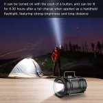 2 в 1 Соларна Лампа - Фенер За Къмпинг CAMPGLO®, 2 v 1 solarna lampa fener za kamping campglo