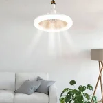 2в1 Вентилатор За Таван с LED Осветление - FANGLO®, 2v1 ventilator za tavan s led osvetlenie fanglo