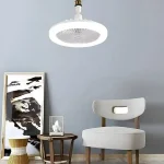 2в1 Вентилатор За Таван с LED Осветление - FANGLO®, 2v1 ventilator za tavan s led osvetlenie fanglo