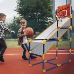 Баскетболен Кош с Мрежа и Стойка - DUNKDOME®, basketbolen kosh s mreja i stoika dunkdome