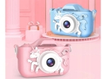 Детски Цифров Фотоапарат Еднорог с Вградени Игри - PIXIKID®, detski cifrov fotoaparat ednorog s vgradeni igri pixikid
