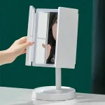 Многофункционално Огледало с LED Светлина и Увеличение - STARMIRROR®, mnogofunkcionalno ogledalo s led svetlina i uvelichenie starmirror